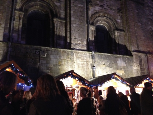 The WInchester Cathedral christmas market